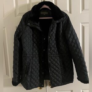 Marc New York Black Quilted Ski Jacket
